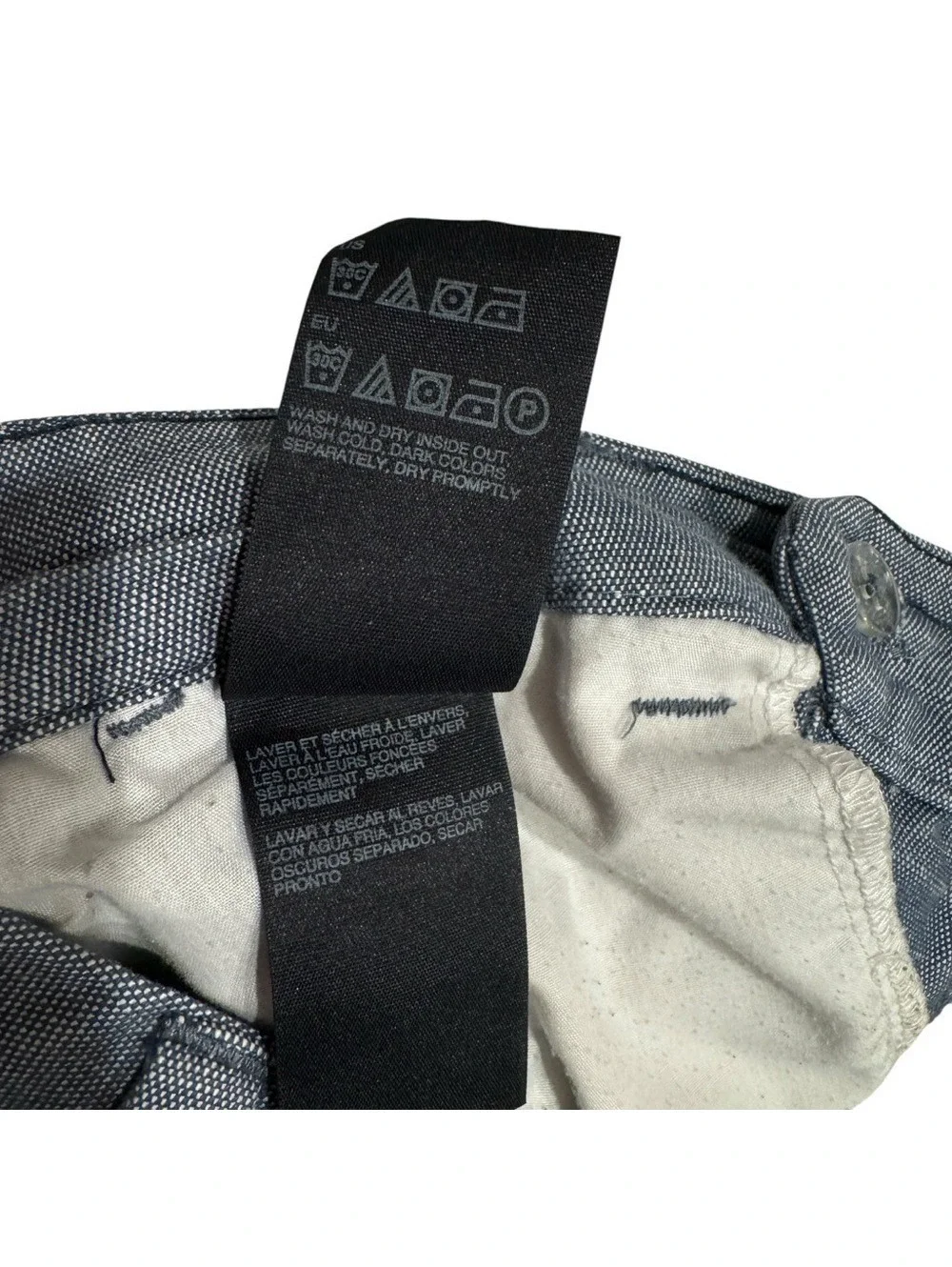 TOMMY HILFIGER Women's Bluish Gray Casual Bermuda Shorts Size 8